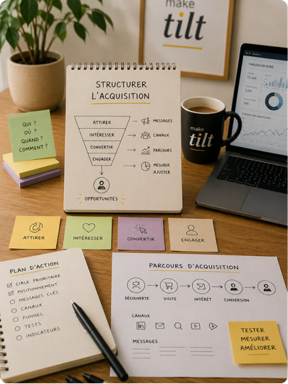Structurer l'acquisition